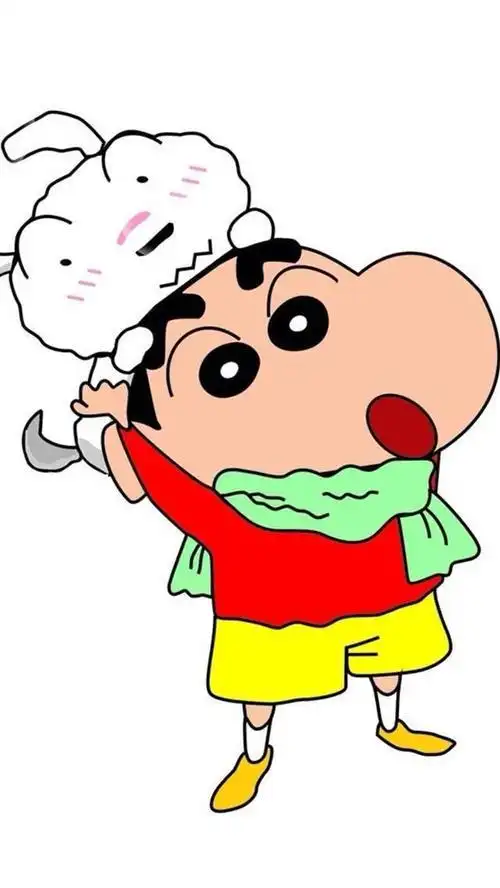 来一个搞笑动画片 - 蜡笔小新卡通头像!