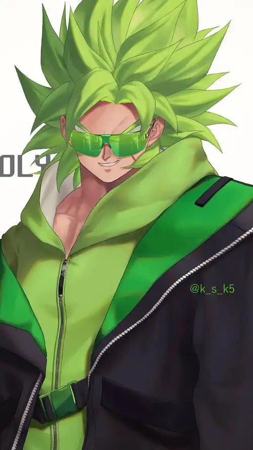 七龙珠帅气人物插画高清手机壁纸