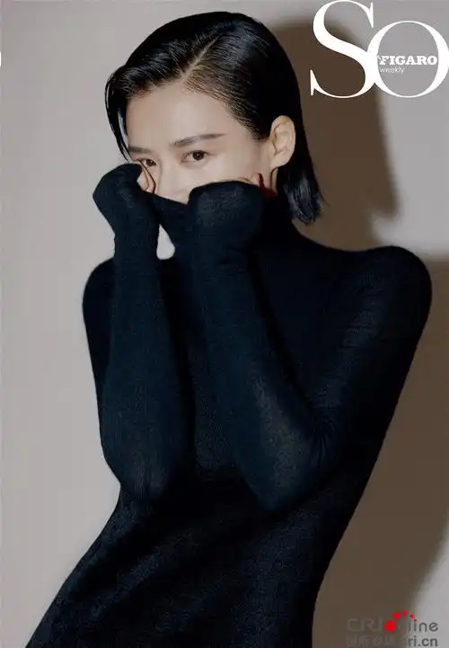 马思纯短发背头登封面 "爷们力" max(图)