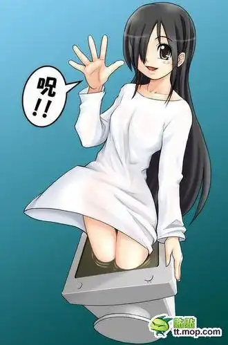 q版贞子见过木有,萌到爆啊!