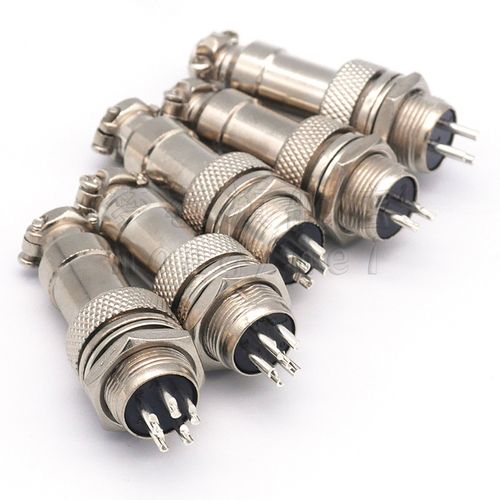 航空插头插座gx122p6p接头公头母头接插件连接器连接器