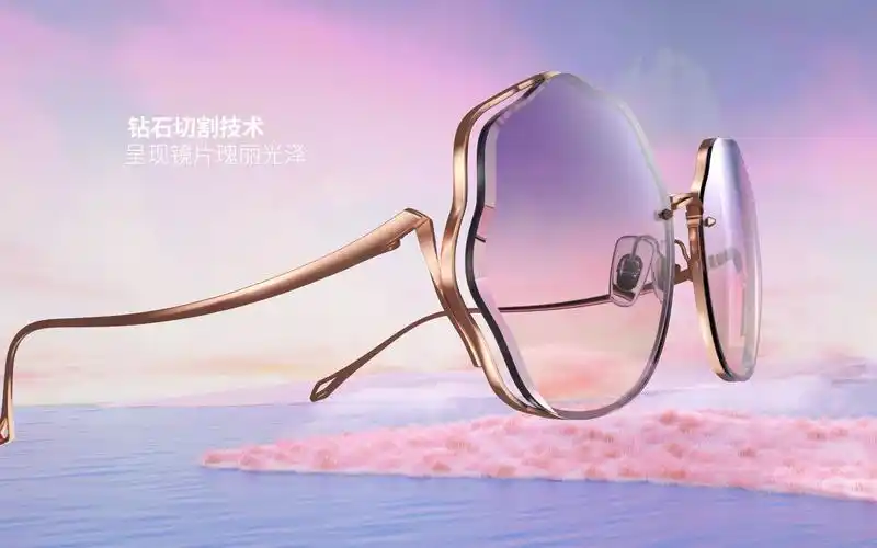 海伦凯勒时尚眼镜-三维动画设计