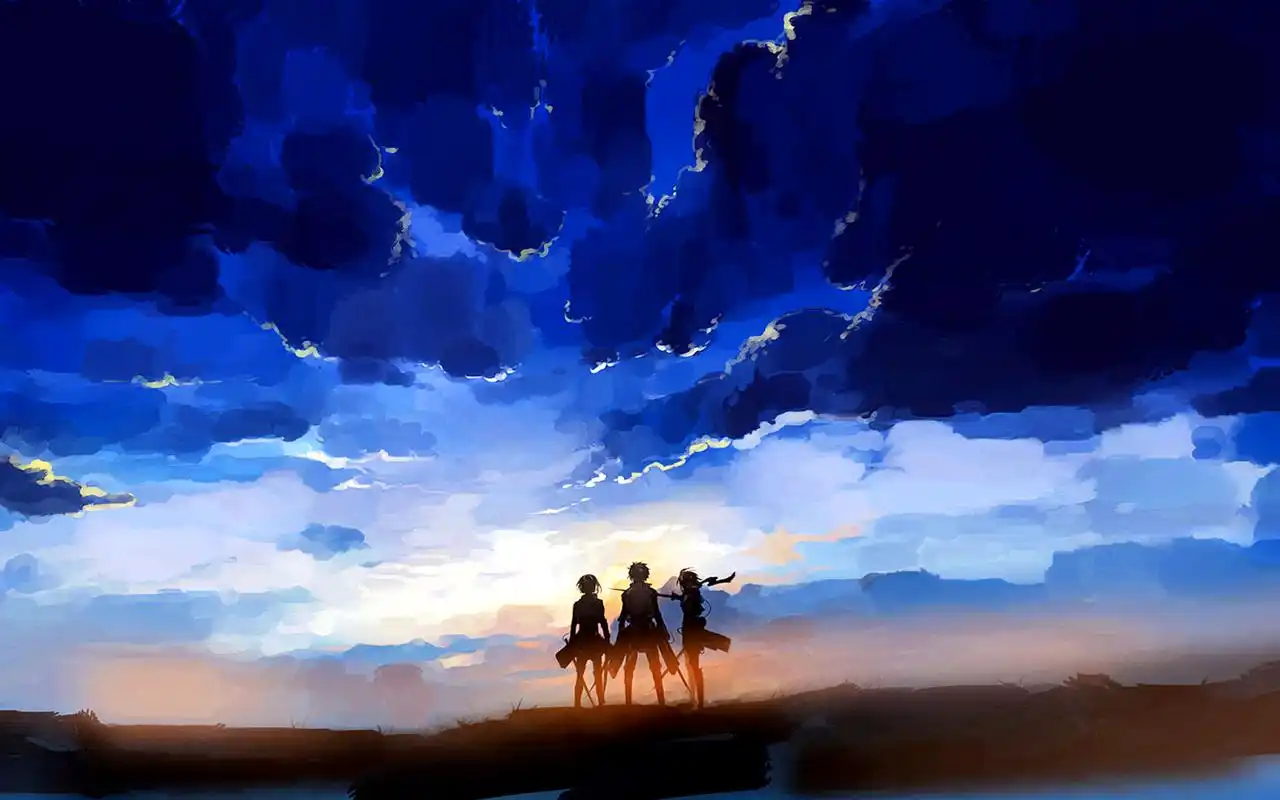 进击的巨人动漫人物桌面壁纸高清大图预览1920x1200_卡通动漫下载_美