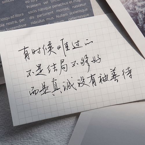 钢笔字帖行楷书男女生奶酪体鲸落原耽文案练字帖成年初中学生专用