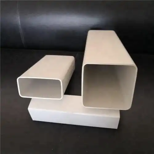 中国制造商供应 4英寸 pvc 方形矩形管