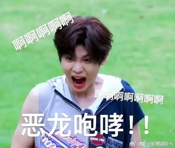 好好的黄明昊怎么会变成马喽呢,这也太搞笑了吧,他真的要碎了