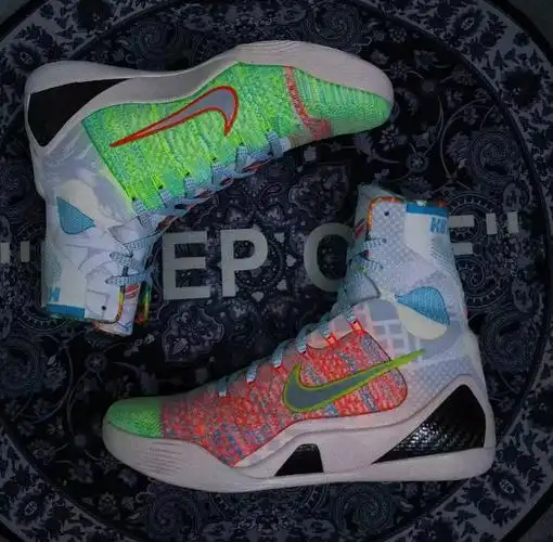 纯原科比9代低帮篮球鞋kobe 9 low鸳鸯编织网面运动鞋耐磨防滑 【实战