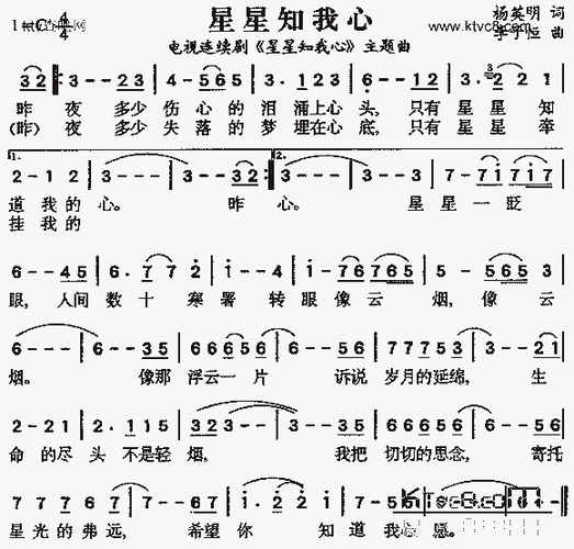 星星知我心同名台湾电视剧主题曲