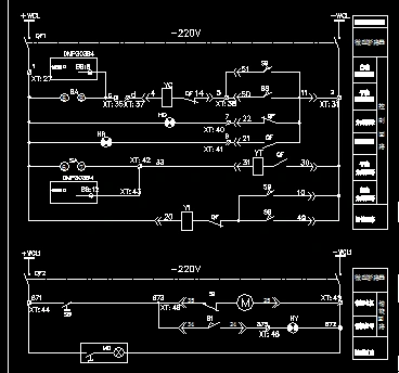 成套配电柜电气原理图