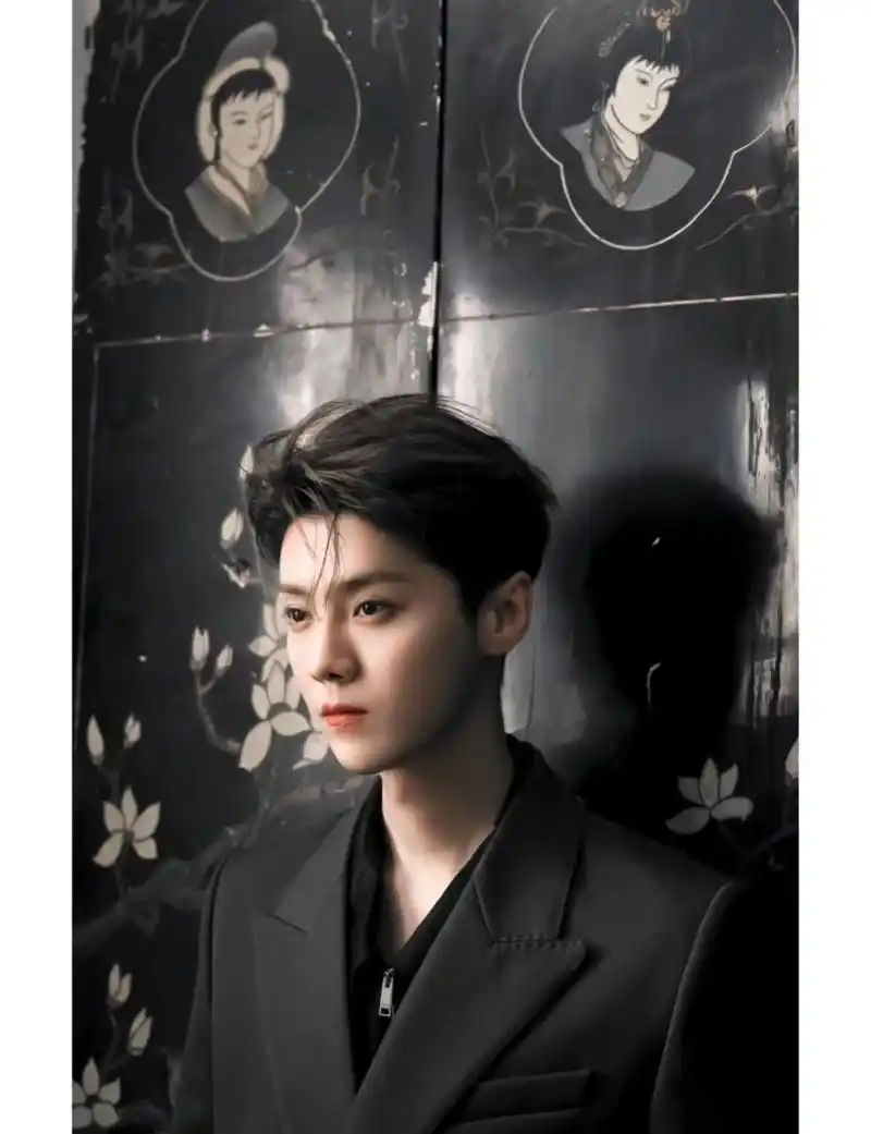 看看大家相册里的鹿晗神图 分享帅鹿鹿的神图