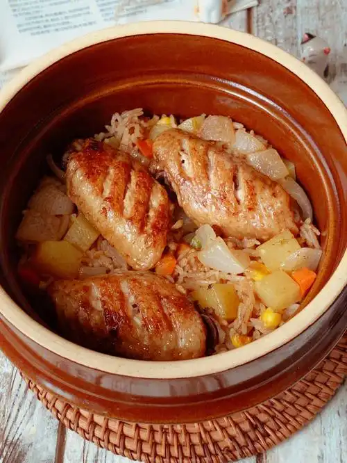 30分钟做超简单的鸡翅焖饭