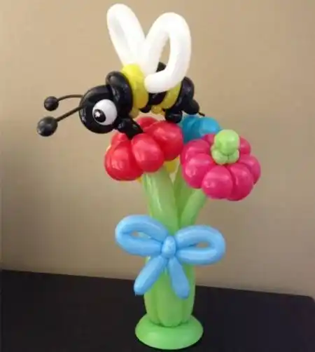 怎样折气球向日葵