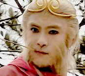 张卫健gif孙悟空gif齐天大圣gif叼着一根草gif