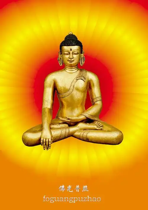 念佛头上就有光