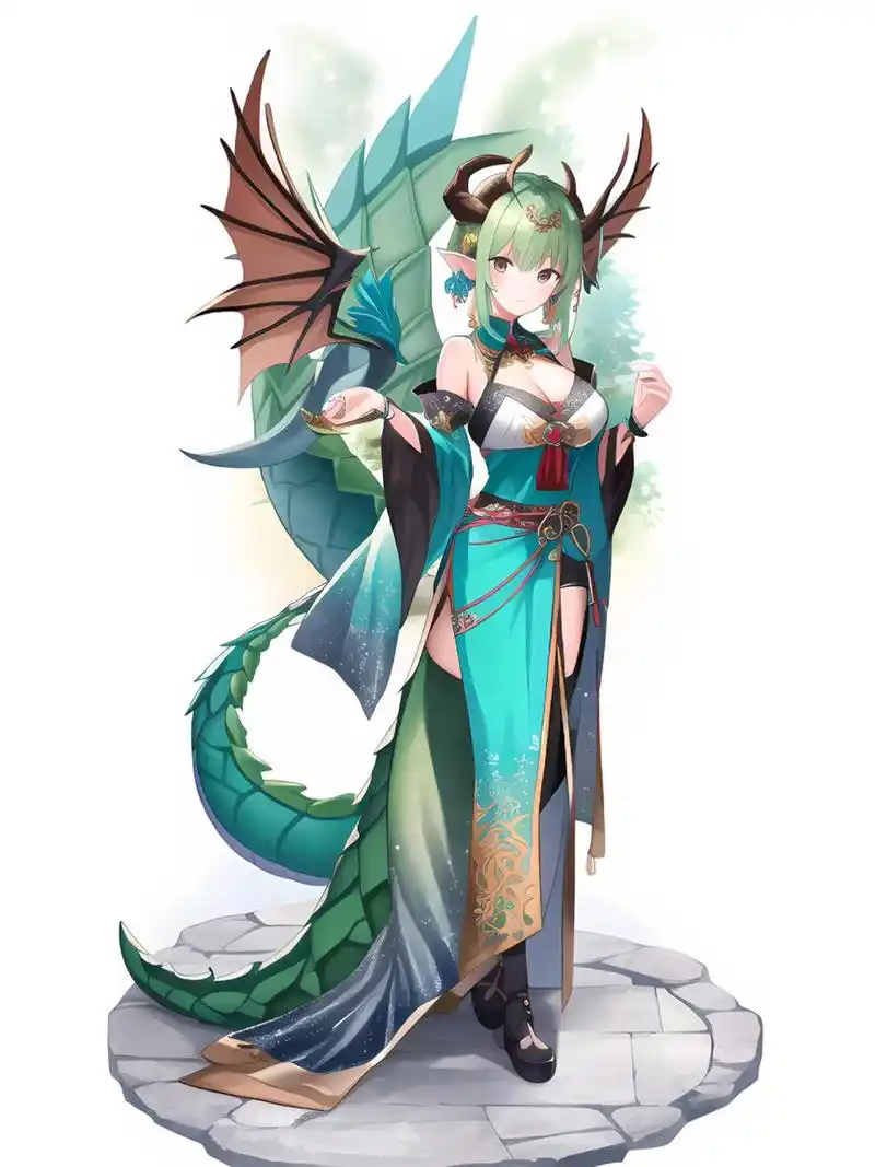 二次元少女版|龙拟人