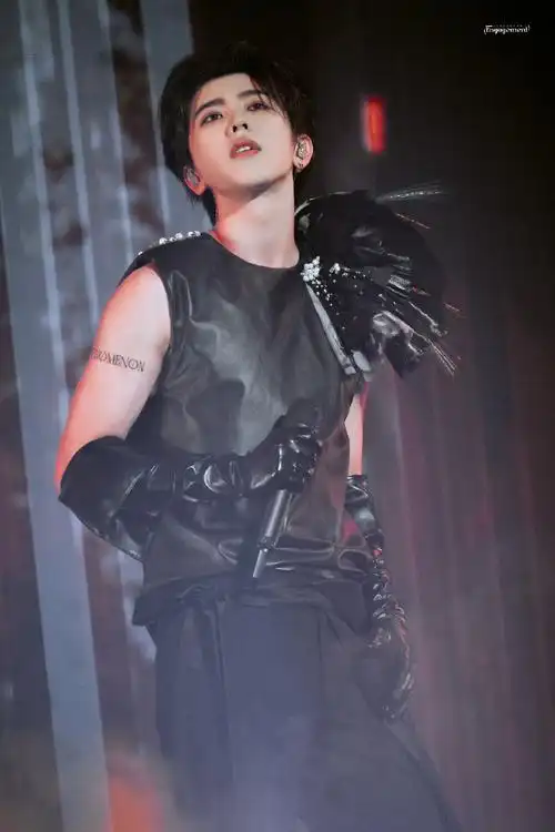 纹身贴好酷呀!哥哥的手臂我喜欢#蔡徐坤