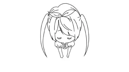 怎么画鞠躬 - 简笔画 - 懂得