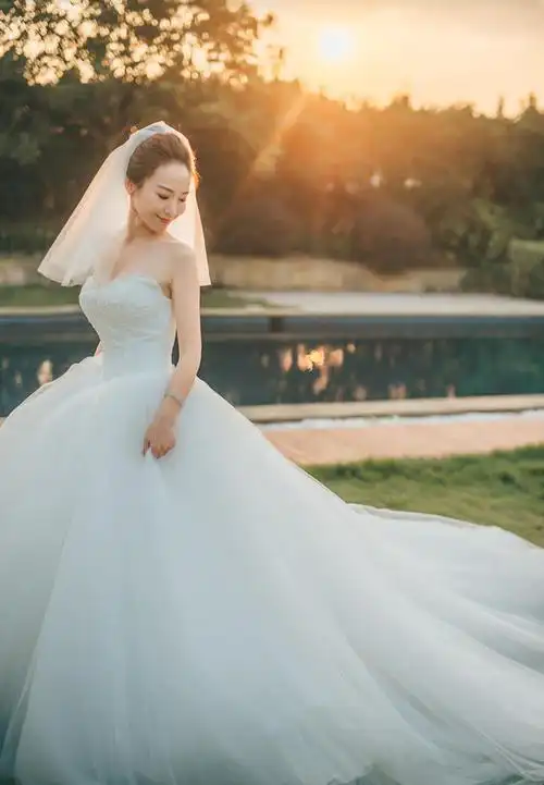新娘单人外景照