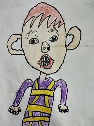 我手画我心,我的自画像——记双峰小学一年级心理健康活动