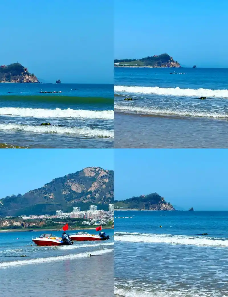 青岛石老人景点介绍 9215 饭后百步走,来青岛石老人海水浴场吧!