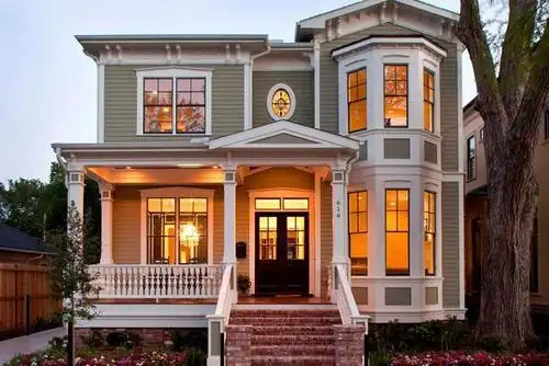 10套美式乡村别墅户型 第6套实用大气造价低