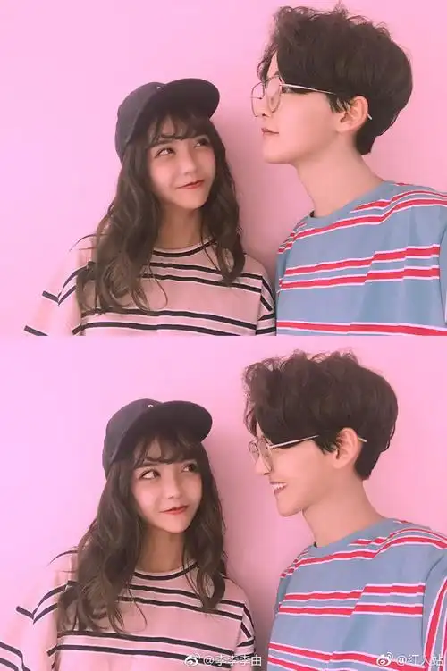 时尚红人秀#因参加《变形计》走红的@韩安冉o3o与新男友@李李李由