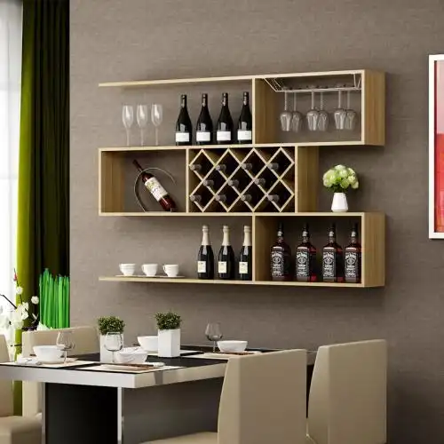 现代风格酒柜吊柜效果图 "陪"你买醉