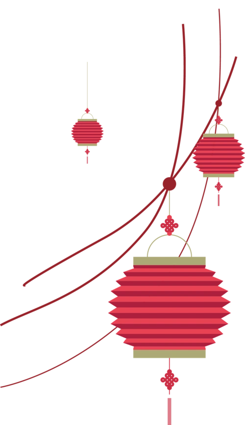 灯笼新年喜庆素材