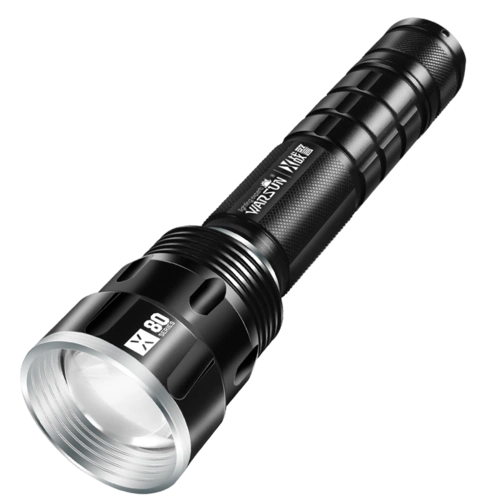 led强光手电筒超亮远射5000可充电多功能特种氙气灯1000打w