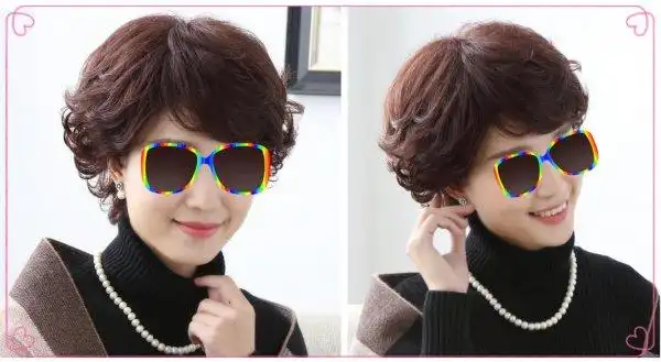 5060岁中年女性流行减龄的短烫发