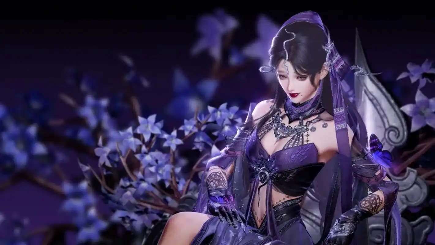 剑网3系列绝美古风壁纸 插画师:谷小麻