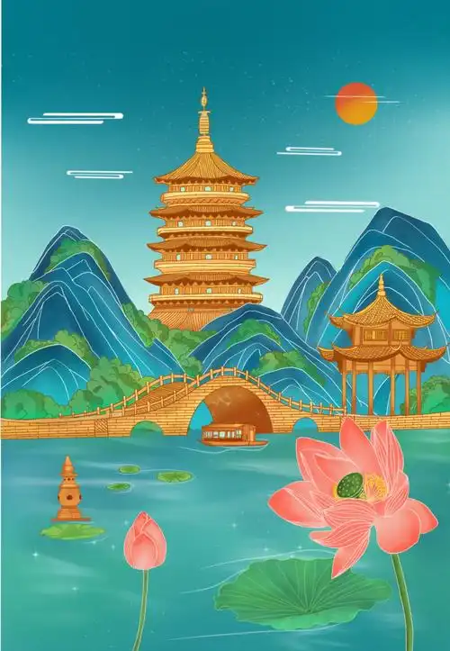 手绘插画国风作品集 - 高小小 - 原创作品 - 视觉中国(shijueme)