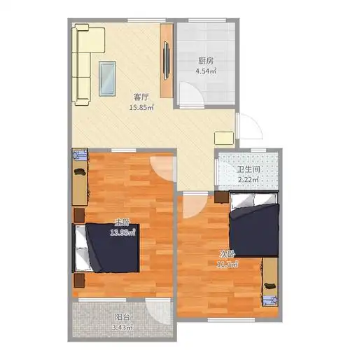 00㎡户型图户型图大全,装修户型图,户型图分析,户型图设计方案