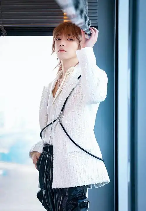 华晨宇精修太过狼尾造型看起来很帅气但缺少了点辨识度