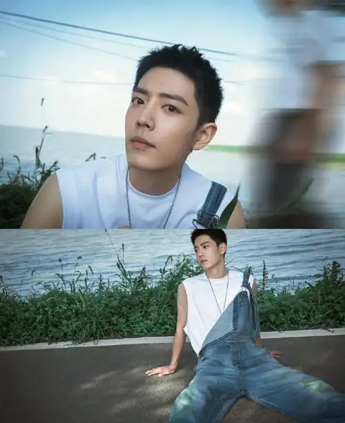 10月5日肖战29岁生日晒短发造型平头清爽硬朗笑容温暖明亮