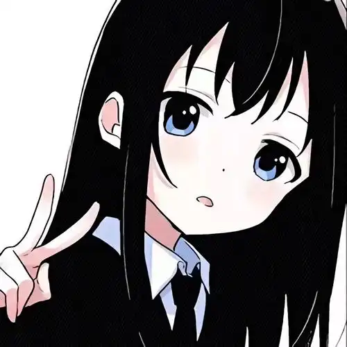 可爱日系甜美动漫女生头像