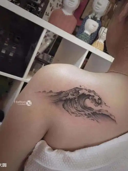 纹身图案手稿图片_许有飞的纹身作品集