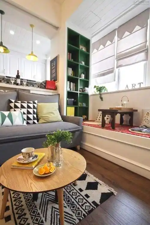 43平米小户型loft,温馨舒适,功能好齐全,非常值得参考!