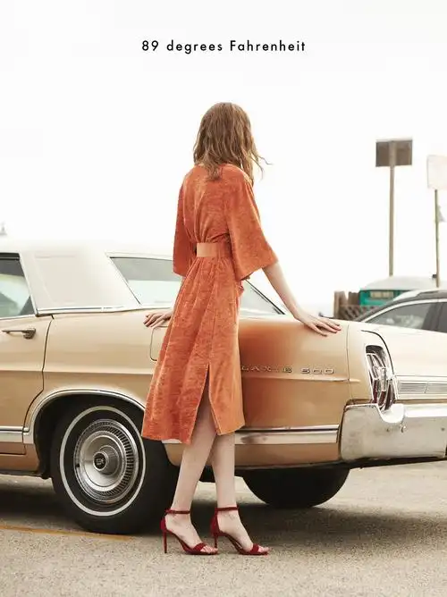 uterque华氏89度2018春夏欧美女装广告海报