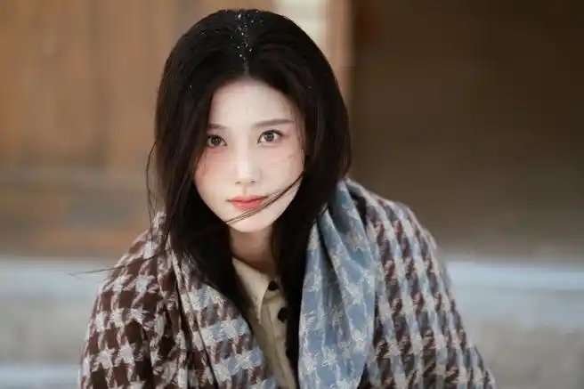 陈意涵冬日森系写真