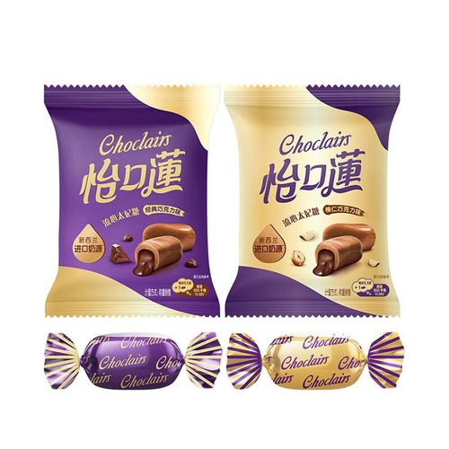 怡口莲(cadbury)太妃糖经典榛仁巧克力夹心奶糖结婚庆喜糖零食散装