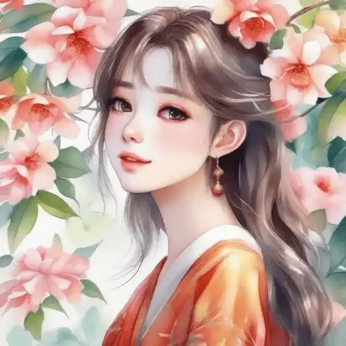 一大波好看的头像唯美二次元q版卡通个性少女赶快换上吧