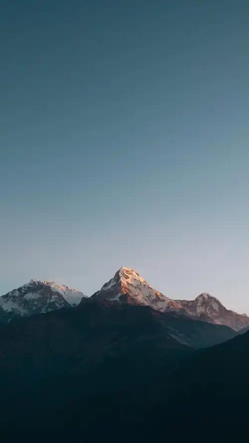 天空 山峰 4k手机壁纸,高清图片,手机壁纸