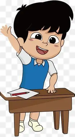 举手发言上课举手发言简笔画小女孩举手发言上课举手发言的小学生