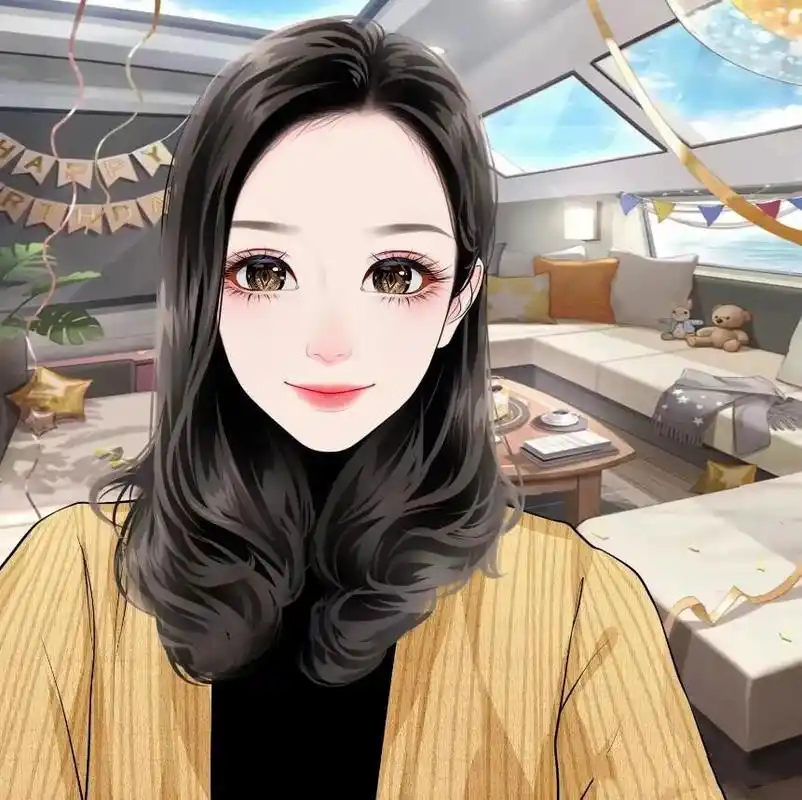 女人顺风顺水又招财的微信头像,简单干净好看头像图片