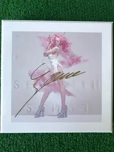 张靓颖 第七感 the seventh sense 亲笔签名