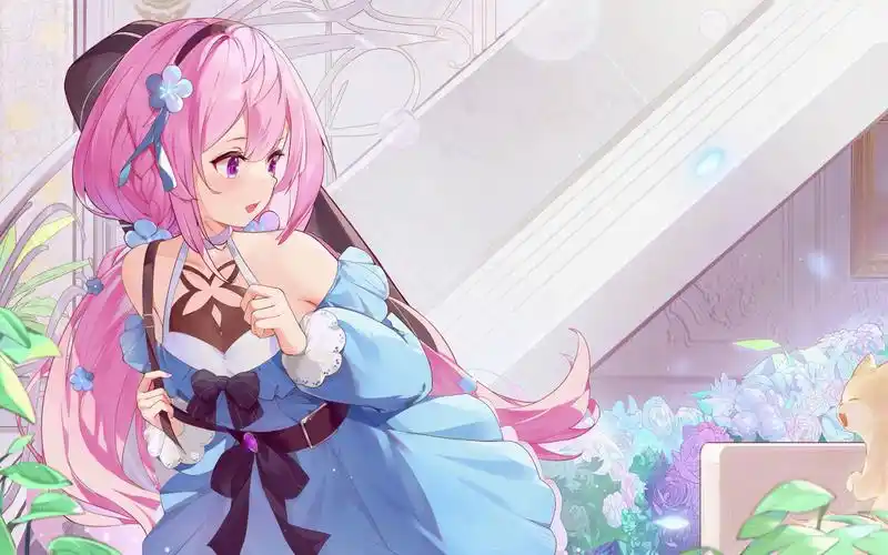 晓爷丨动态壁纸丨萤与花与猫(keii园长)_2.00x_3840x2160_60fps