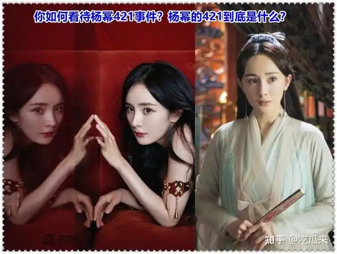 你如何看待杨幂421事件杨幂的421到底是什么