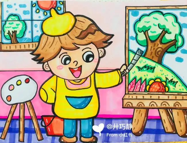 儿童简笔画120小画家