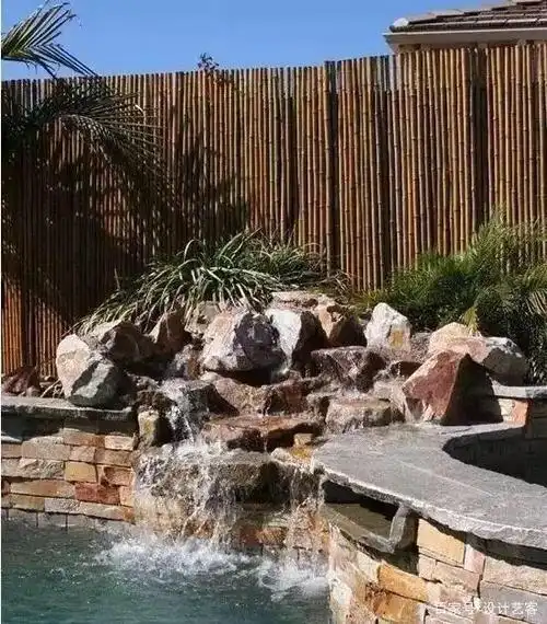 庭院里有了水系,生活才会和谐,环境才会有灵气!
